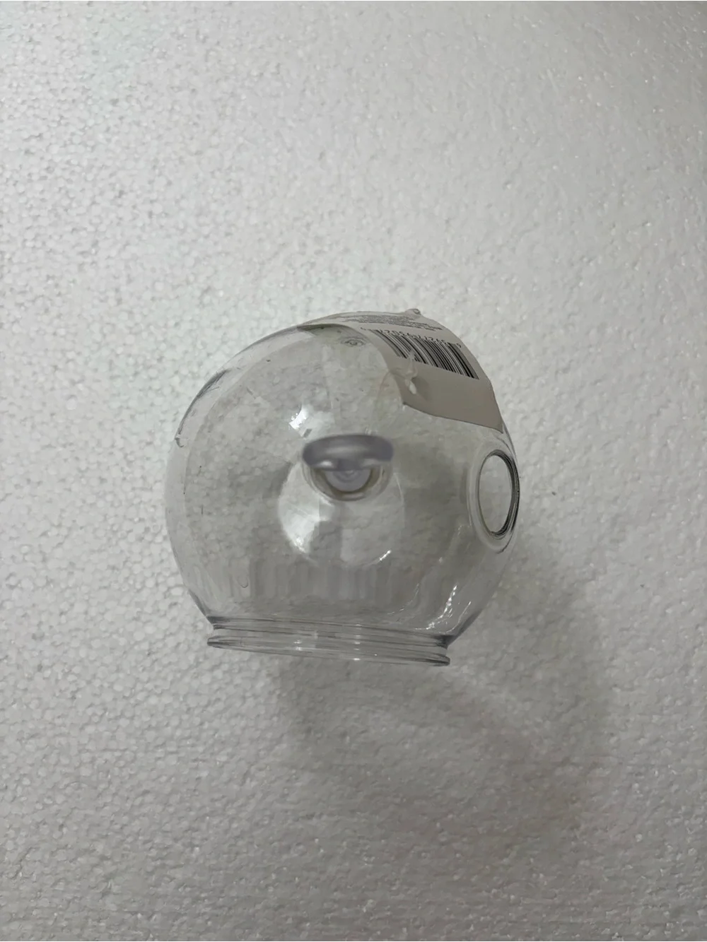 Clear Plastic Hanging Terrarium Ornaments - Set of 5